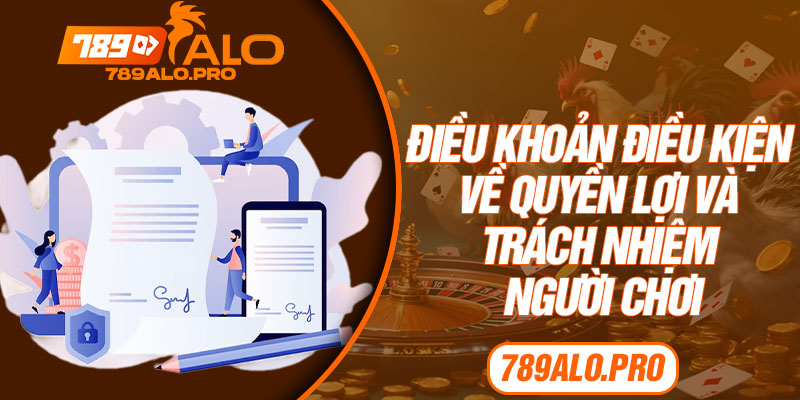 Điều khoản điều kiện về quyền lợi và trách nhiệm người chơi