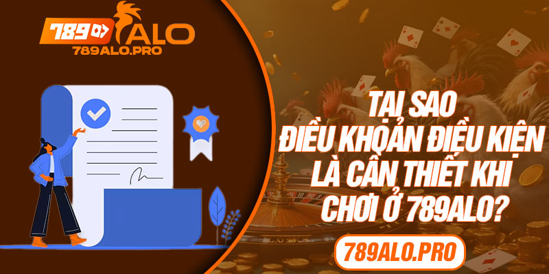 Tại sao điều khoản điều kiện là cần thiết khi chơi ở 789alo?